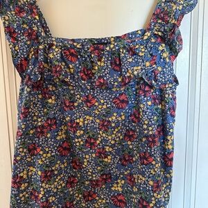 Ann Taylor Factory Floral Top